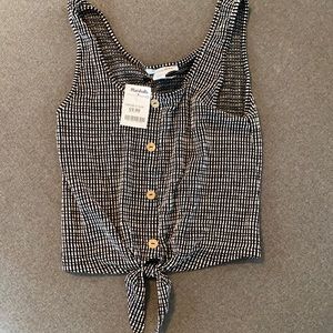 Medium Front Tie Tank